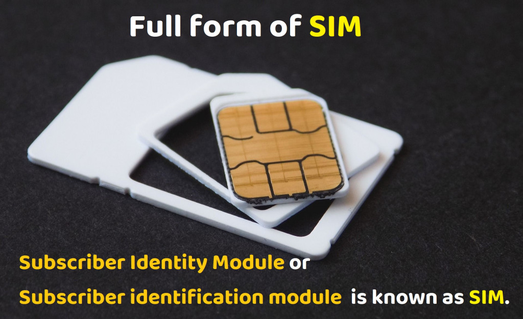Full form of SIM