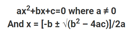 Algebra or Algebric Equations