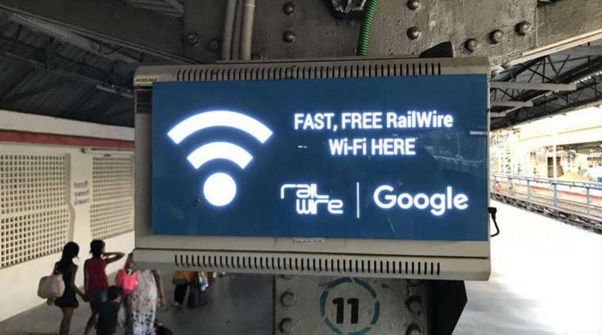 Free Google Wifi by Indian Railway