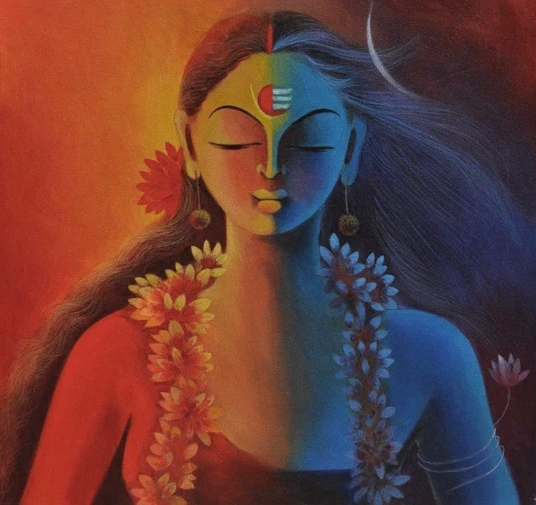 Wife as a Durga Goddess