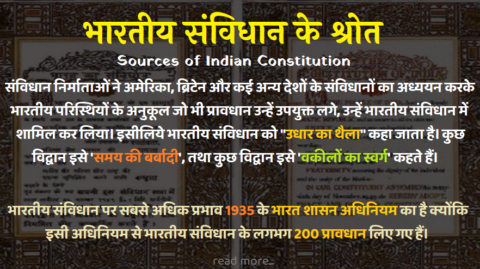 Samvidhan ke Srot